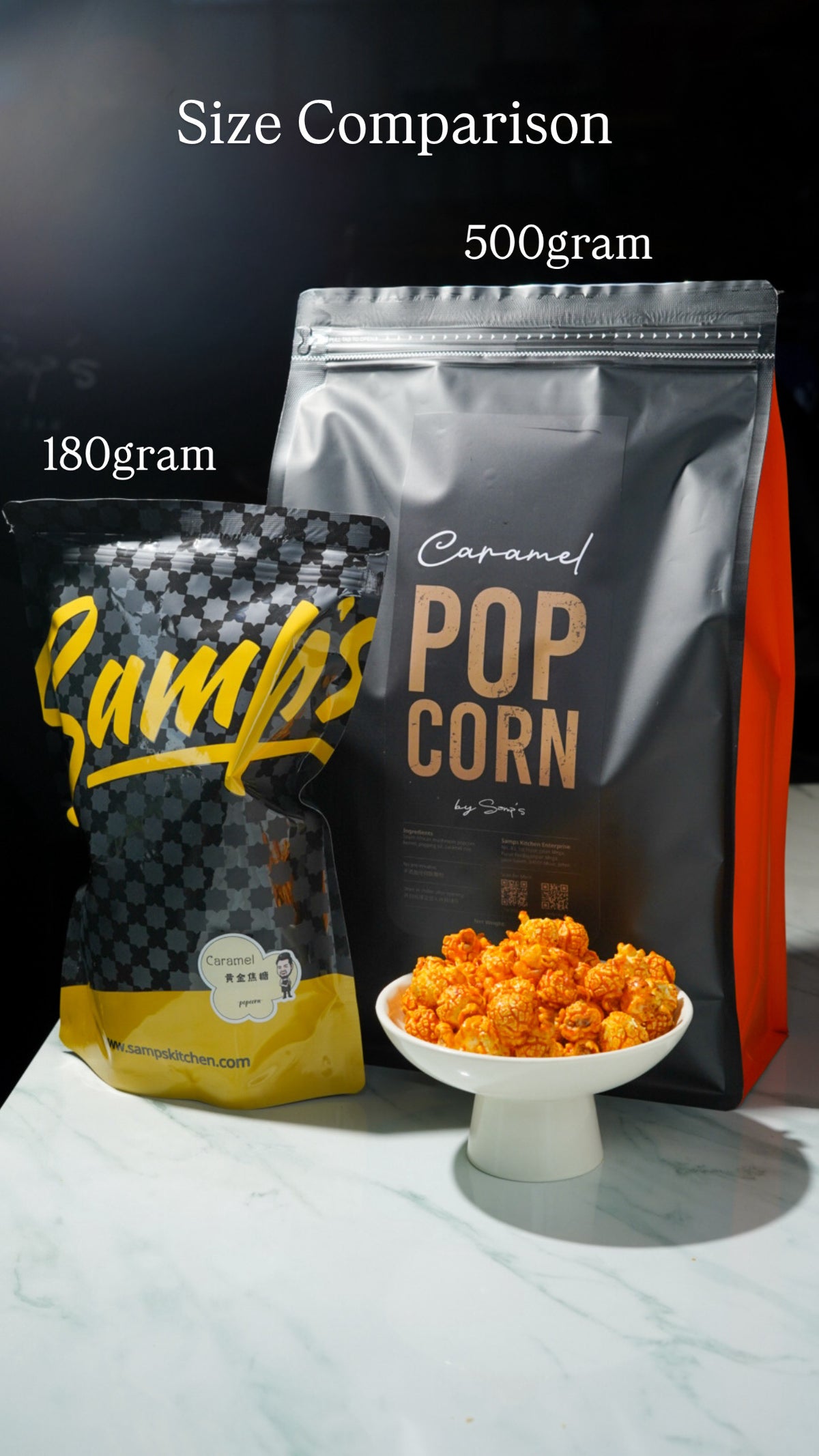 Caramel Popcorn 500g 焦糖爆米花