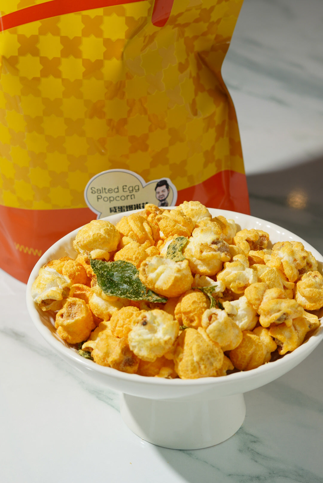 Salted Egg Popcorn 咸蛋爆米花
