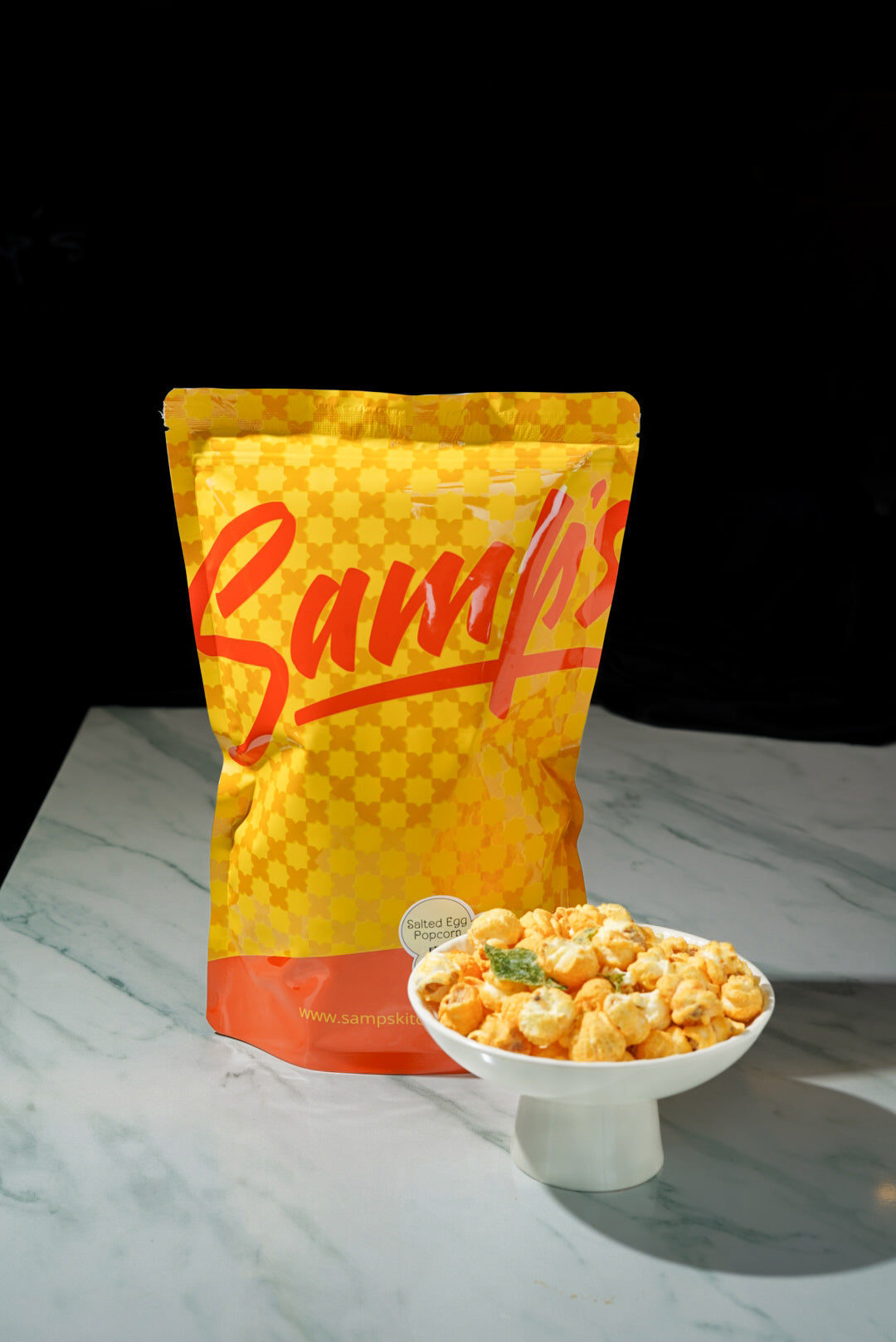 Salted Egg Popcorn 咸蛋爆米花